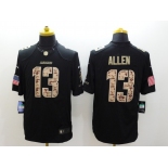 nike nfl jerseys san diego chargers #13 allen black[salute to service limited]