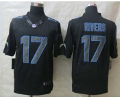 nike nfl jerseys san diego chargers #17 philip rivers black[nike impact limited]