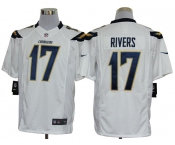 nike nfl jerseys san diego chargers #17 rivers white[nike limited]