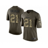 nike nfl jerseys san diego chargers #21 tomlinson army green[nike Limited Salute To Service]