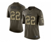 nike nfl jerseys san diego chargers #22 verrett army green[nike Limited Salute To Service]