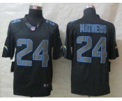 nike nfl jerseys san diego chargers #24 mathews black[nike impact limited]