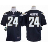 nike nfl jerseys san diego chargers #24 mathews dk.blue[nike limited]