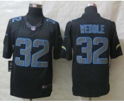 nike nfl jerseys san diego chargers #32 weddle black[nike impact limited]