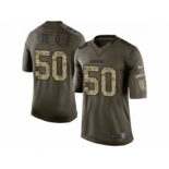 nike nfl jerseys san diego chargers #50 manti teo army green[nike Limited Salute To Service]