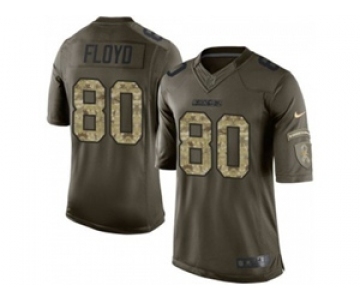 nike nfl jerseys san diego chargers #80 floyd army green[nike Limited Salute To Service]