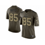 nike nfl jerseys san diego chargers #85 antonio gates army green[nike Limited Salute To Service]