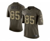 nike nfl jerseys san diego chargers #85 antonio gates army green[nike Limited Salute To Service]