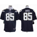 nike nfl jerseys san diego chargers #85 antonio gates dk.blue[nike limited]