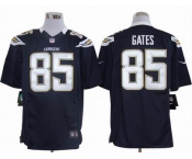 nike nfl jerseys san diego chargers #85 antonio gates dk.blue[nike limited]