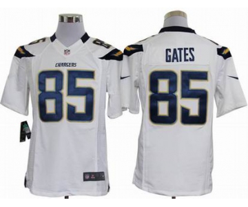 nike nfl jerseys san diego chargers #85 antonio gates white[nike limited]