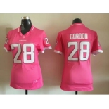 2015 Women Nike San Diego Chargers #28 Melvin Gordon pink Jerseys