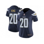 Women Nike Los Angeles Chargers #20 Desmond King Navy Blue Team Color Vapor Untouchable Limited Player NFL Jersey