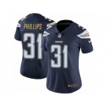 Women Nike Los Angeles Chargers #31 Adrian Phillips Navy Blue Team Color Vapor Untouchable Limited Player NFL Jersey