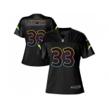 Women Nike Los Angeles Chargers #33 Derwin James Black NFL Fashion Game Jersey