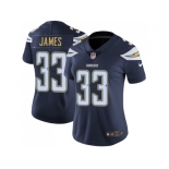 Women Nike Los Angeles Chargers #33 Derwin James Navy Blue Team Color Stitched NFL Vapor Untouchable Limited Jersey