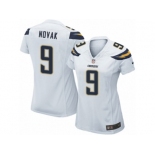 Women Nike Los Angeles Chargers #9 Nick Novak Game White NFL Jersey