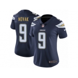 Women Nike Los Angeles Chargers #9 Nick Novak Navy Blue Team Color Vapor Untouchable Limited Player NFL Jersey