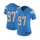 Women's Los Angeles Chargers #97 Joey Bosa Electric Blue Alternate Vapor Untouchable Limited Player Football Jersey