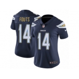 Women's Nike Los Angeles Chargers #14 Dan Fouts Vapor Untouchable Limited Navy Blue Team Color NFL Jersey