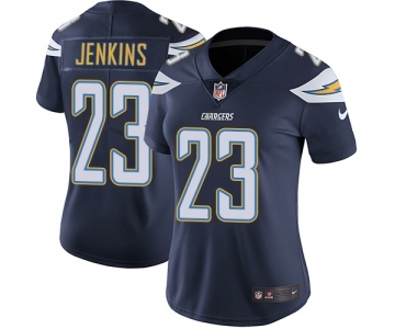 Women's Nike Los Angeles Chargers #23 Rayshawn Jenkins Navy Blue Team Color Vapor Untouchable Limited Player NFL Jersey