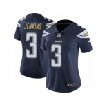 Women's Nike Los Angeles Chargers #3 Rayshawn Jenkins Navy Blue Team Color Vapor Untouchable Limited Player NFL Jersey