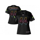 Women's Nike Los Angeles Chargers #44 Andre Williams Game Black Fashion NFL Jersey