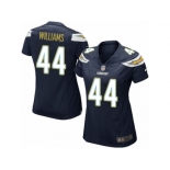 Women's Nike Los Angeles Chargers #44 Andre Williams Game Navy Blue Team Color NFL Jersey