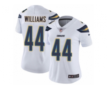 Women's Nike Los Angeles Chargers #44 Andre Williams Vapor Untouchable Limited White NFL Jersey