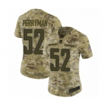 Women's Nike Los Angeles Chargers #52 Denzel Perryman Limited Camo 2018 Salute to Service NFL Jersey