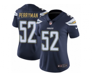 Women's Nike Los Angeles Chargers #52 Denzel Perryman Vapor Untouchable Limited Navy Blue Team Color NFL Jersey