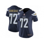 Women's Nike Los Angeles Chargers #72 Joe Barksdale Vapor Untouchable Limited Navy Blue Team Color NFL Jersey