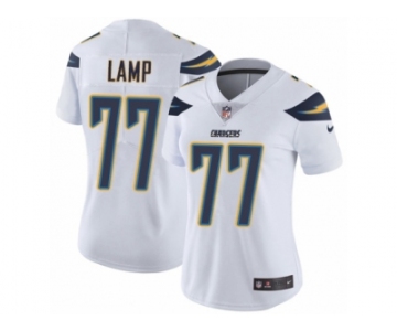 Women's Nike Los Angeles Chargers #77 Forrest Lamp Vapor Untouchable Limited White NFL Jersey