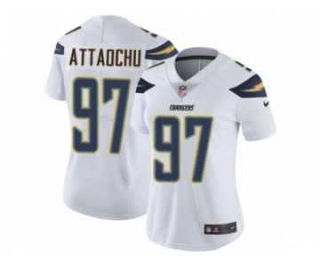 Women's Nike Los Angeles Chargers #97 Jeremiah Attaochu Vapor Untouchable Limited White NFL Jersey