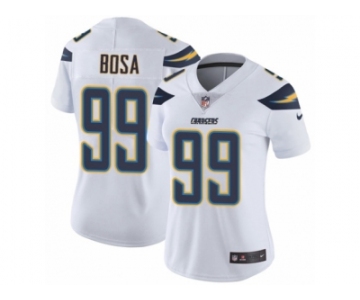 Women's Nike Los Angeles Chargers #99 Joey Bosa Vapor Untouchable Limited White NFL Jersey