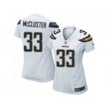 Women's Nike San Diego Chargers #33 Dexter McCluster Limited White NFL Jersey