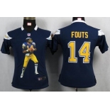 nike women nfl jerseys san diego chargers #14 fouts dk.blue[portrait fashion]