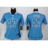 nike women nfl jerseys san diego chargers #17 philip rivers blue[Strobe Limited]