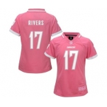 nike women nfl jerseys san diego chargers #17 philip rivers pink[nike 2015]