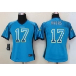 nike women nfl jerseys san diego chargers #17 rivers blue[nike drift fashion]