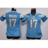 nike women nfl jerseys san diego chargers #17 rivers lt.blue[nike]