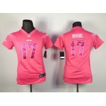 nike women nfl jerseys san diego chargers #17 rivers pink[nike]