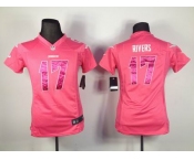 nike women nfl jerseys san diego chargers #17 rivers pink[nike]