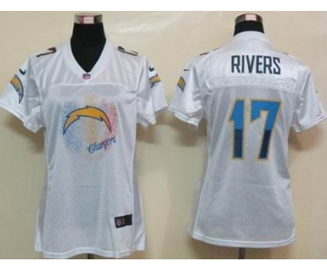 nike women nfl jerseys san diego chargers #17 rivers white[2012 fem fan]