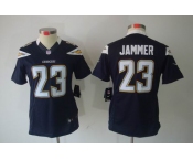 nike women nfl jerseys san diego chargers #23 jammer dk.blue[nike limited]