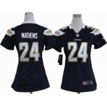 nike women nfl jerseys san diego chargers #24 mathews dk.blue [nike]