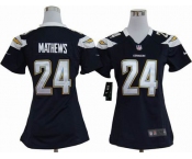 nike women nfl jerseys san diego chargers #24 mathews dk.blue [nike]