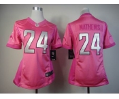 nike women nfl jerseys san diego chargers #24 mathews pink[nike love's]