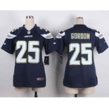 nike women nfl jerseys san diego chargers #25 goroon blue[nike]