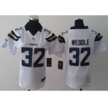 nike women nfl jerseys san diego chargers #32 weddile white[nike]